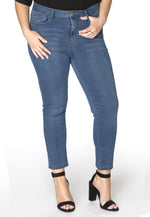 7/8 jeans zipper