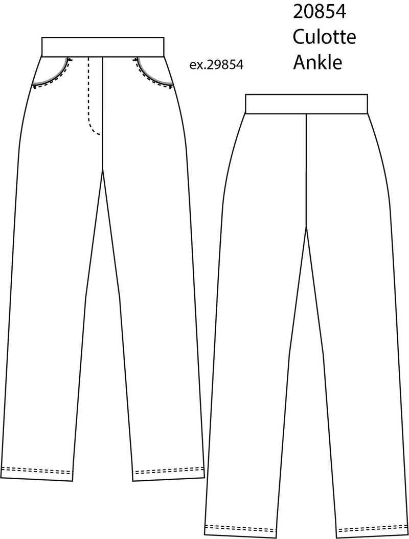 Susie Culotte ankle