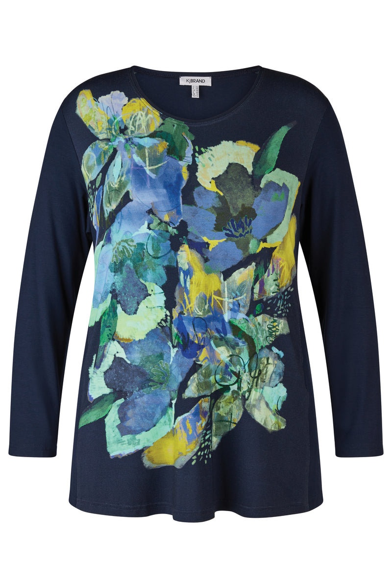 Shirt bloemopdruk