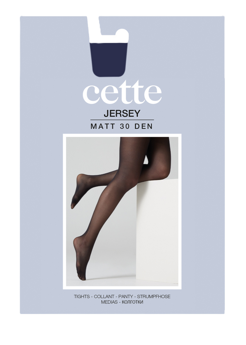 Panty Jersey semi opaque 30D