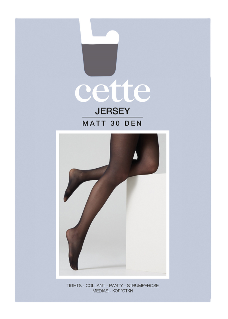 Panty Jersey semi opaque 30D