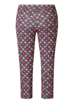 Broek ruitprint