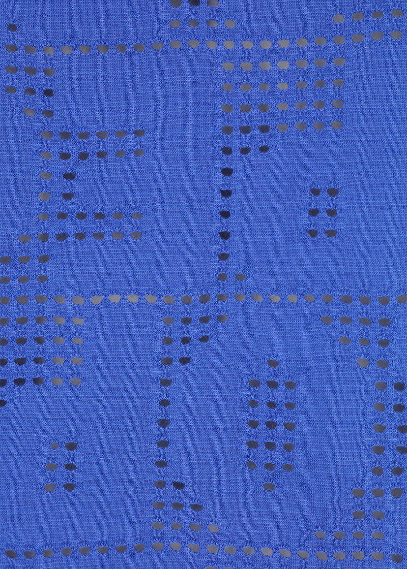 Shirt ajour met letters