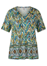 Shirt zigzagprint