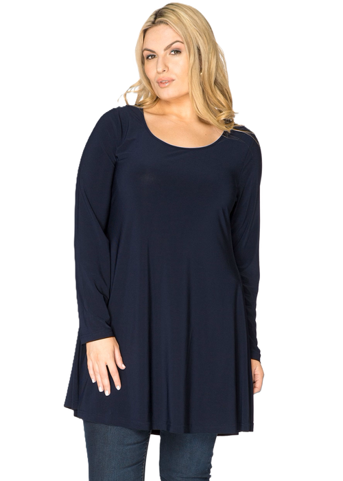 Tunic wide bottom long sleeve DOLCE