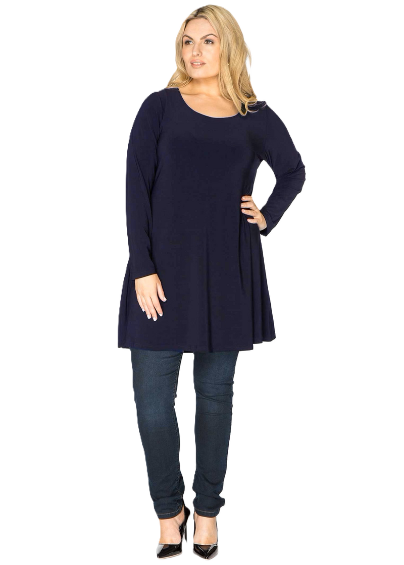 Tunic wide bottom long sleeve DOLCE