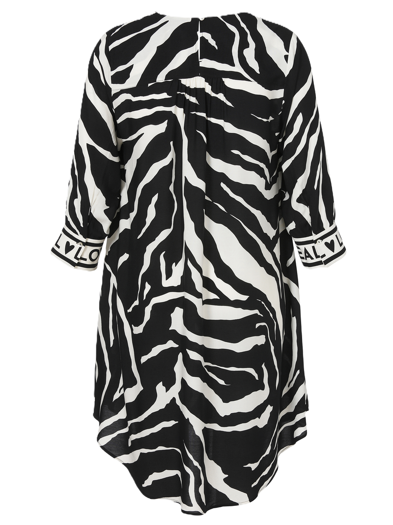 Jurk zebraprint
