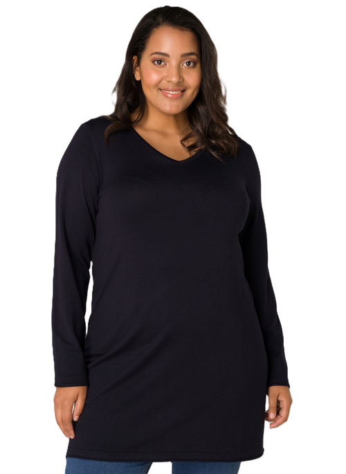 Trui Anine lang fijn gebreid