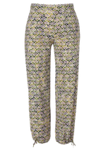 Broek groenprint