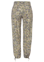 Broek groenprint