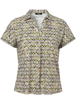 Shirt groenprint