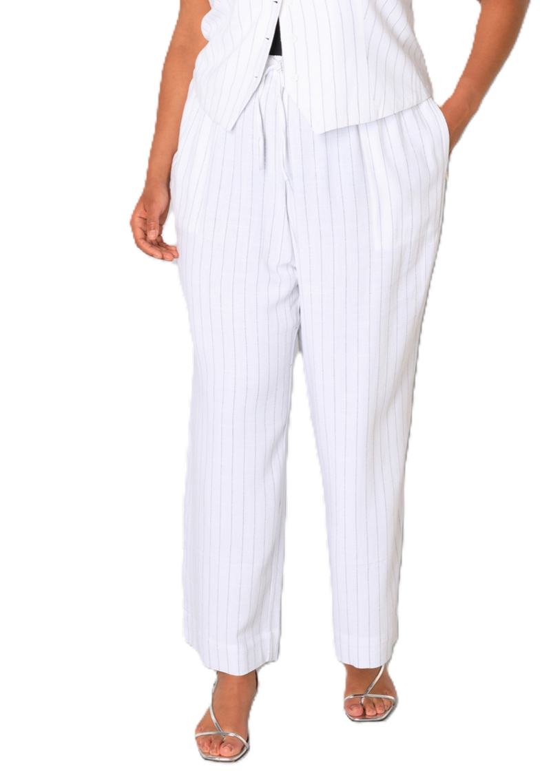 Broek Uma krijtstreep
