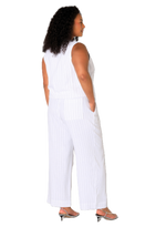 Broek Uma krijtstreep