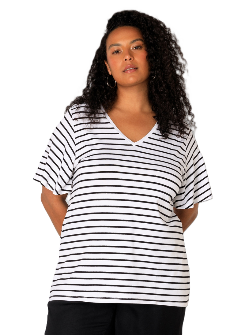 Shirt Urja streep