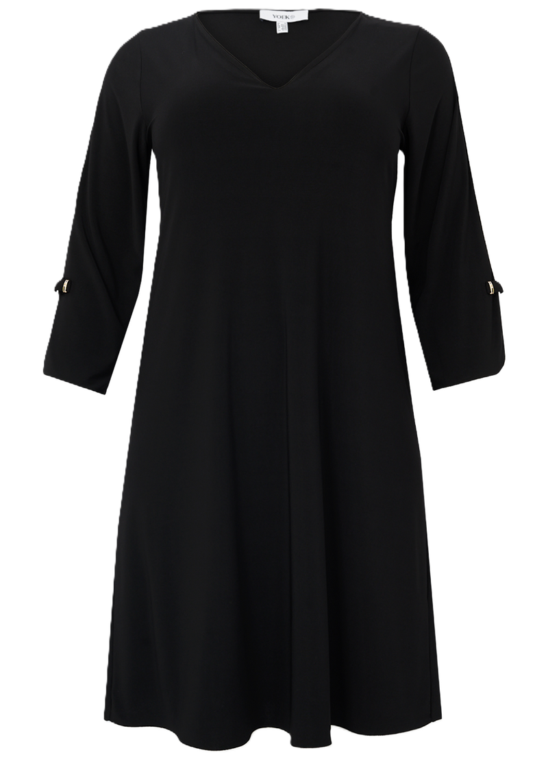 Dress A-line DOLCE witte bies