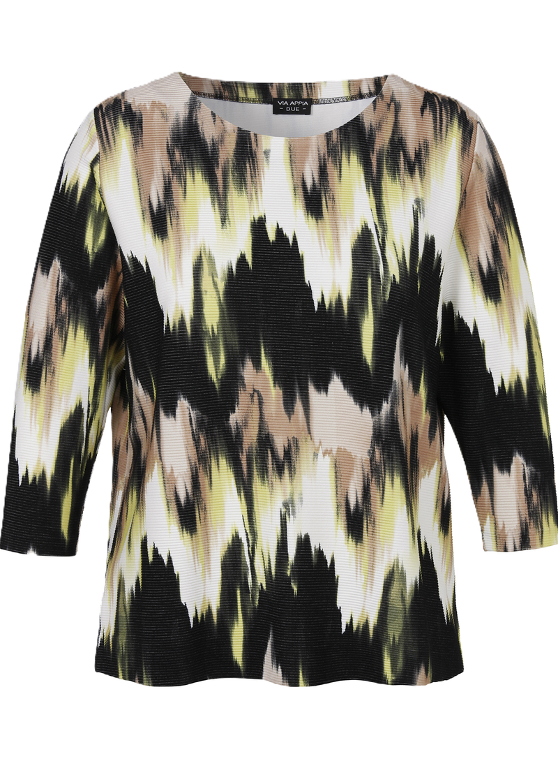 Sweater zwartprint