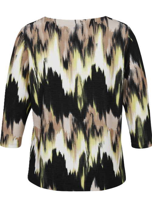 Sweater zwartprint