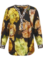 Tuniekblouse bloemenprint