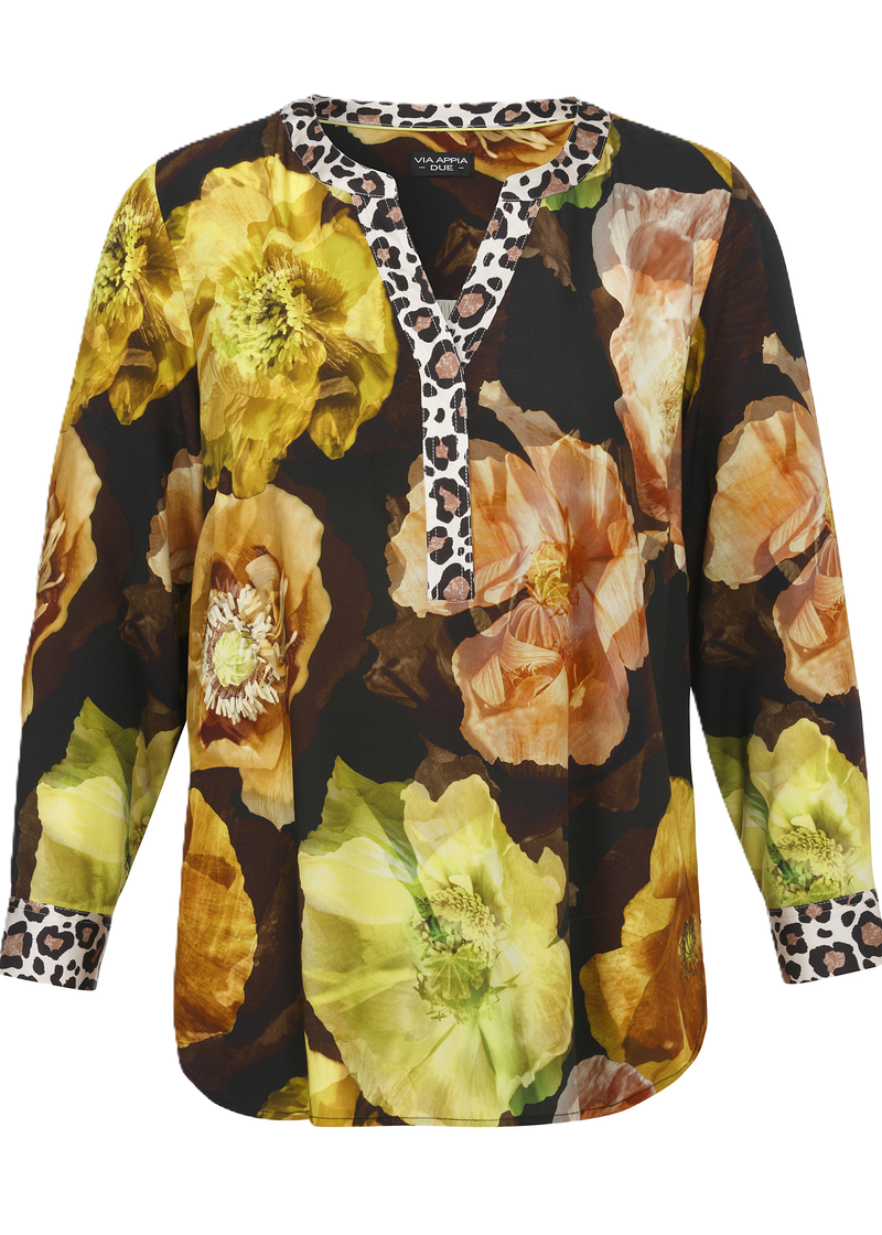Tuniekblouse bloemenprint