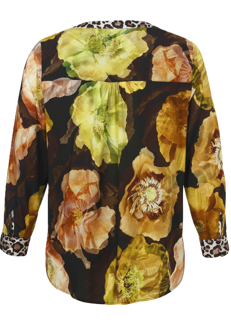 Tuniekblouse bloemenprint