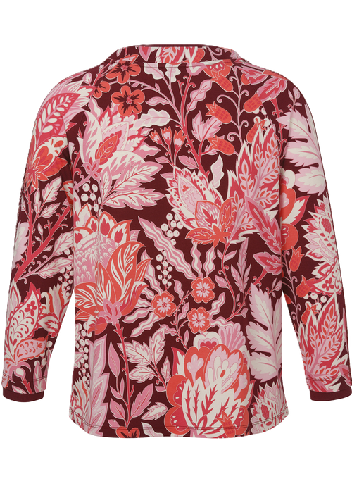 Sweater roodprint