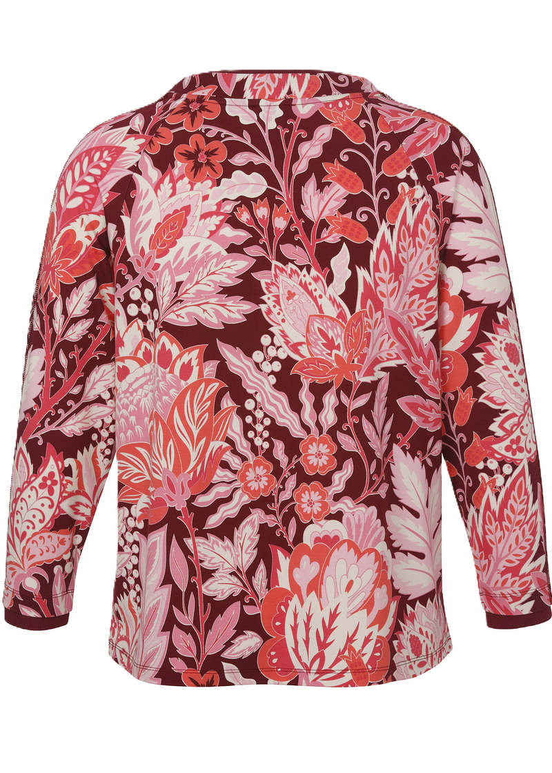 Sweater roodprint