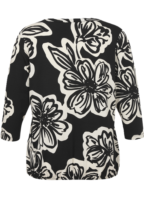 Shirt zwart wit