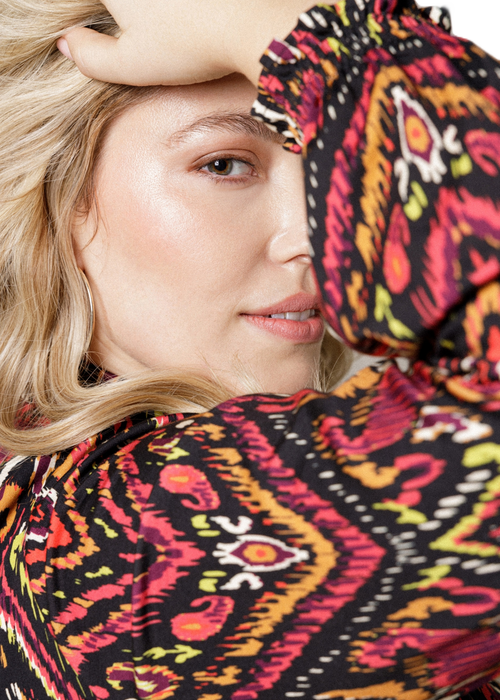 Blousejurk Nana roodprint