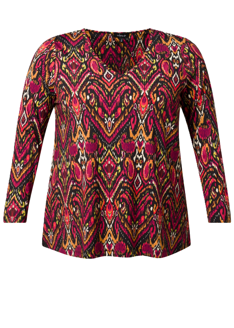 Shirt roodprint