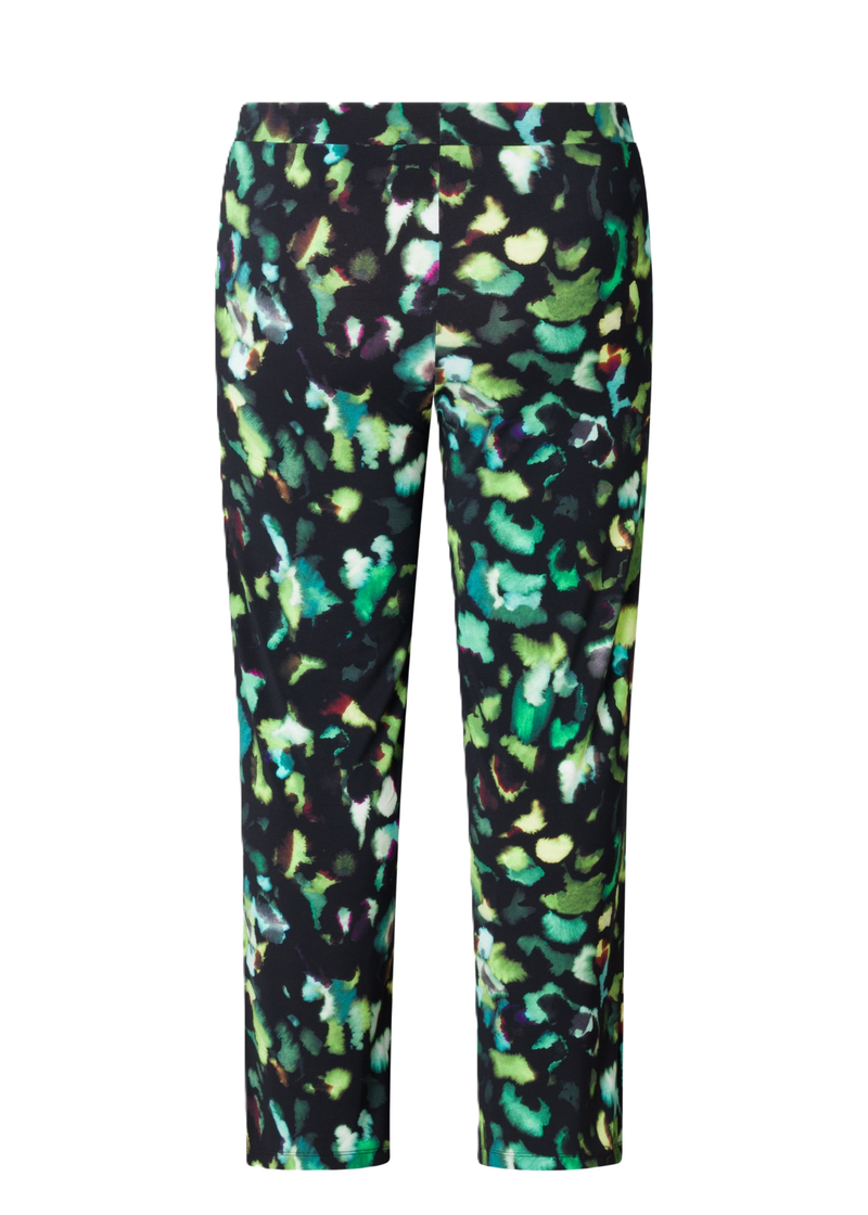 Broek groenprint