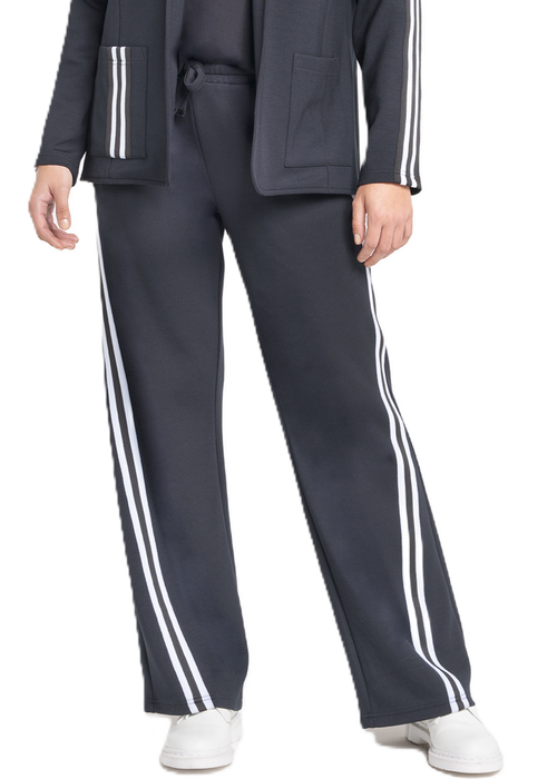 Sweatpants met witte strepen