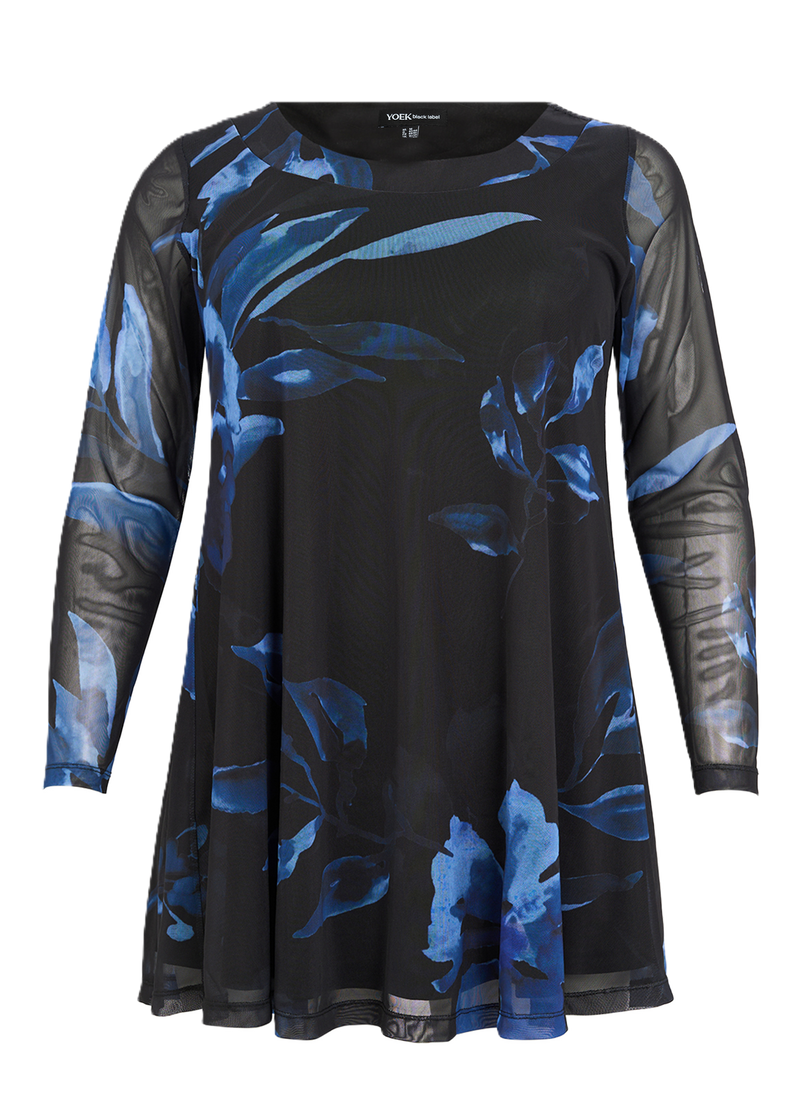 Tunic wide bottom VALENTINE no strass