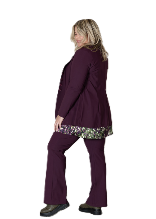 Blazer midi sporty chic